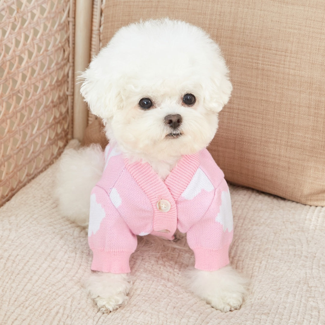 Cloud 9 Knit Cardigan - Pink