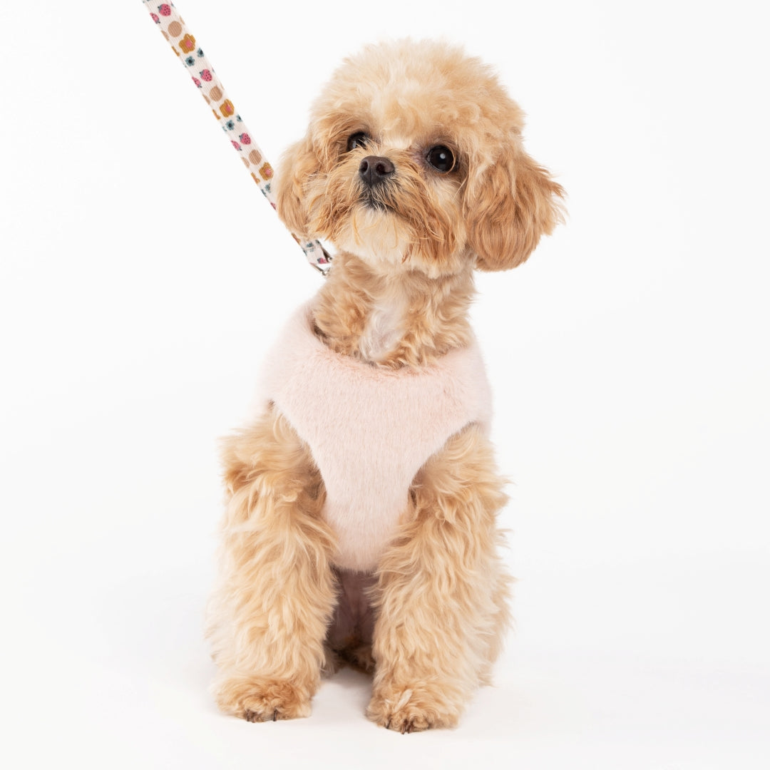Lovely Fur Harness - Pink