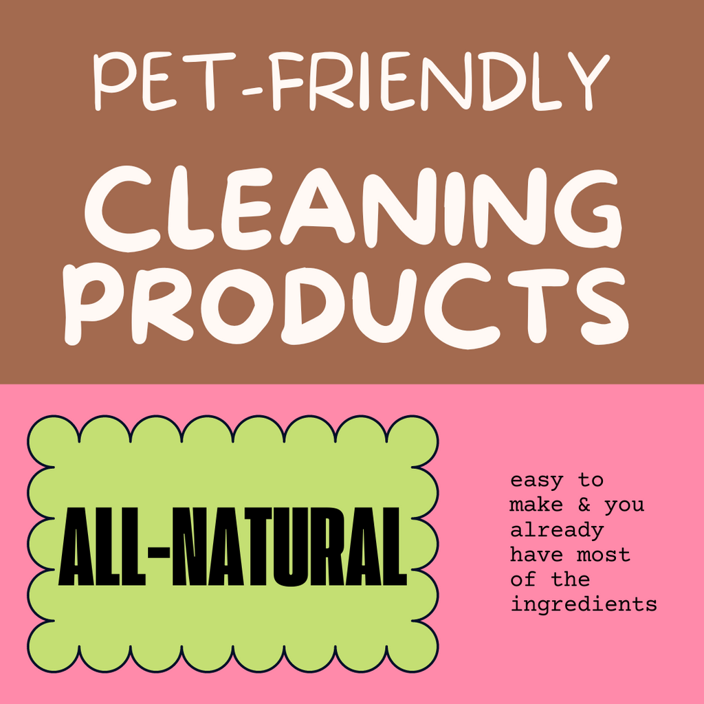 Pet-Friendly All Natural Cleaning Tips & Tricks