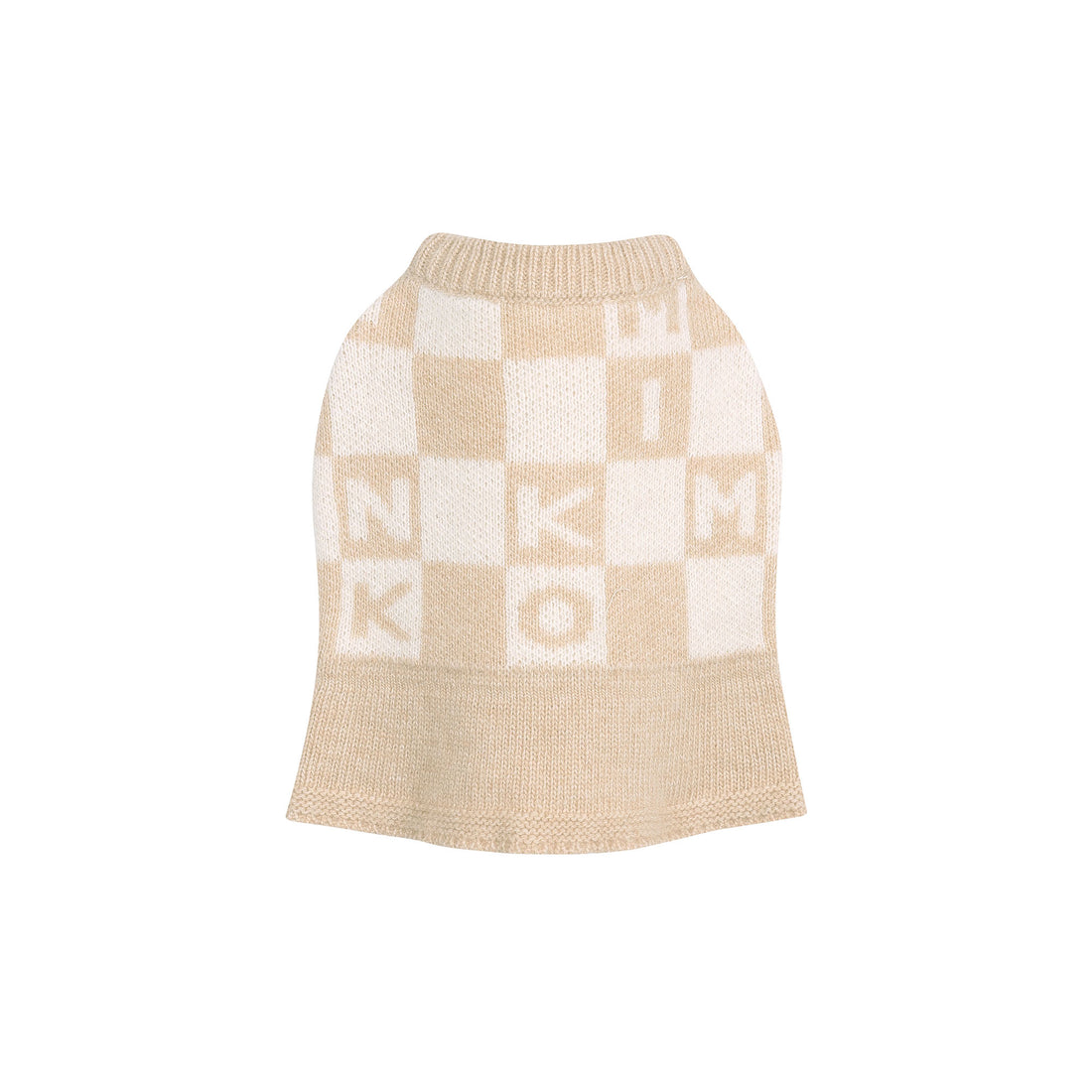 Miminko Checkered Dress - Beige