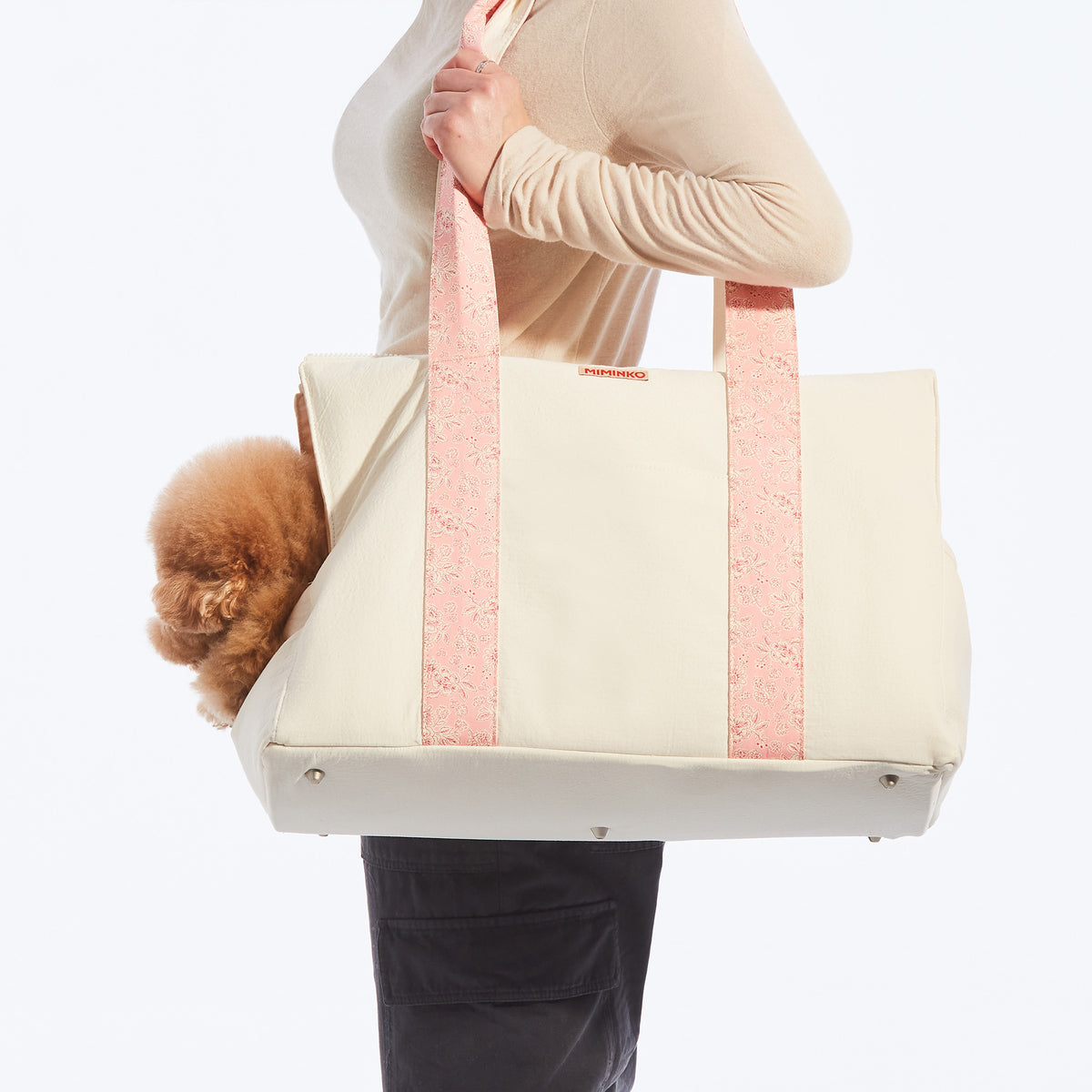 On The Move Carrier Tote (S)-Ivory