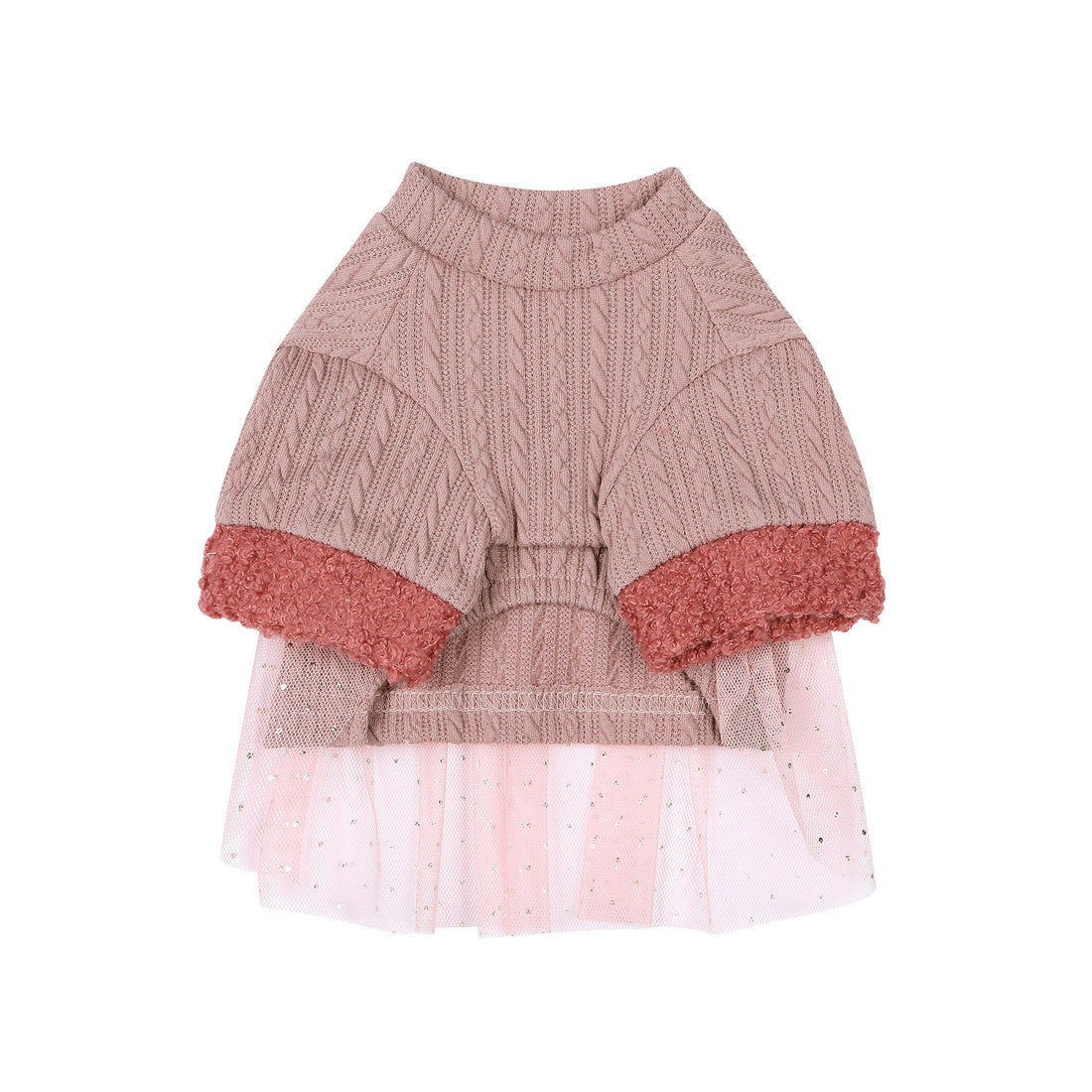 Shine Bright Sweater Dress - Pink