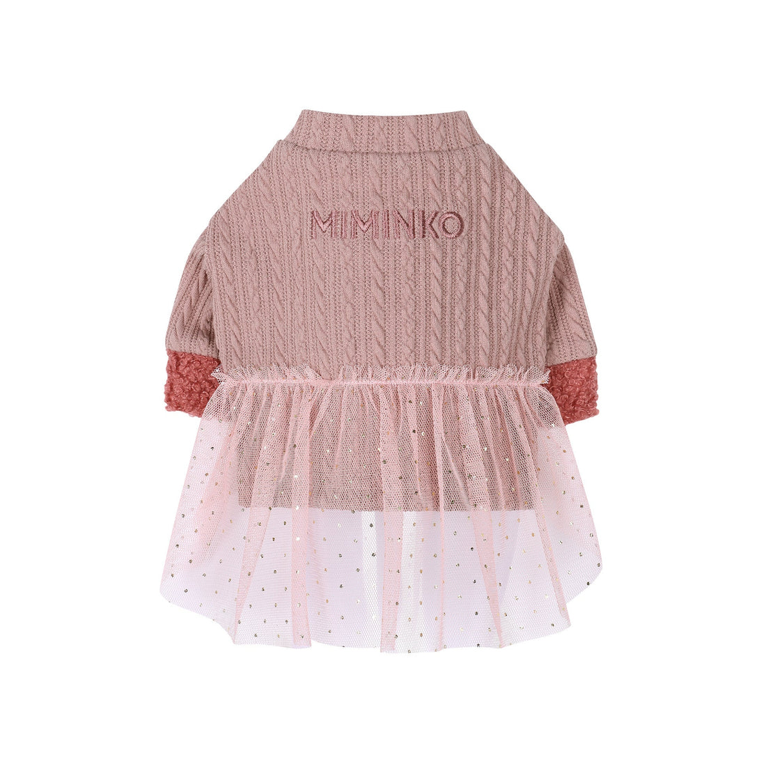 Shine Bright Sweater Dress - Pink