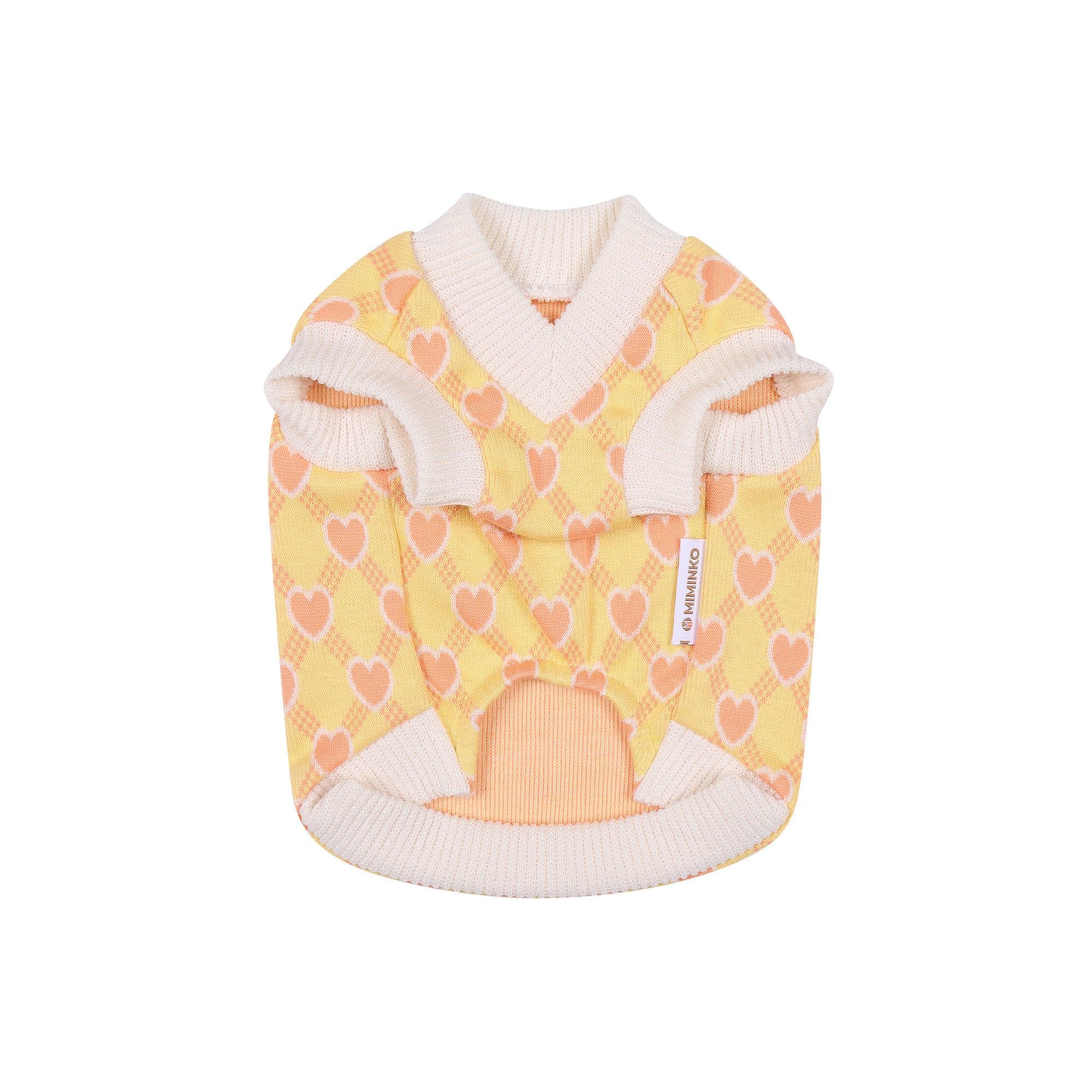 Certified Lover Sweater Vest - Yellow