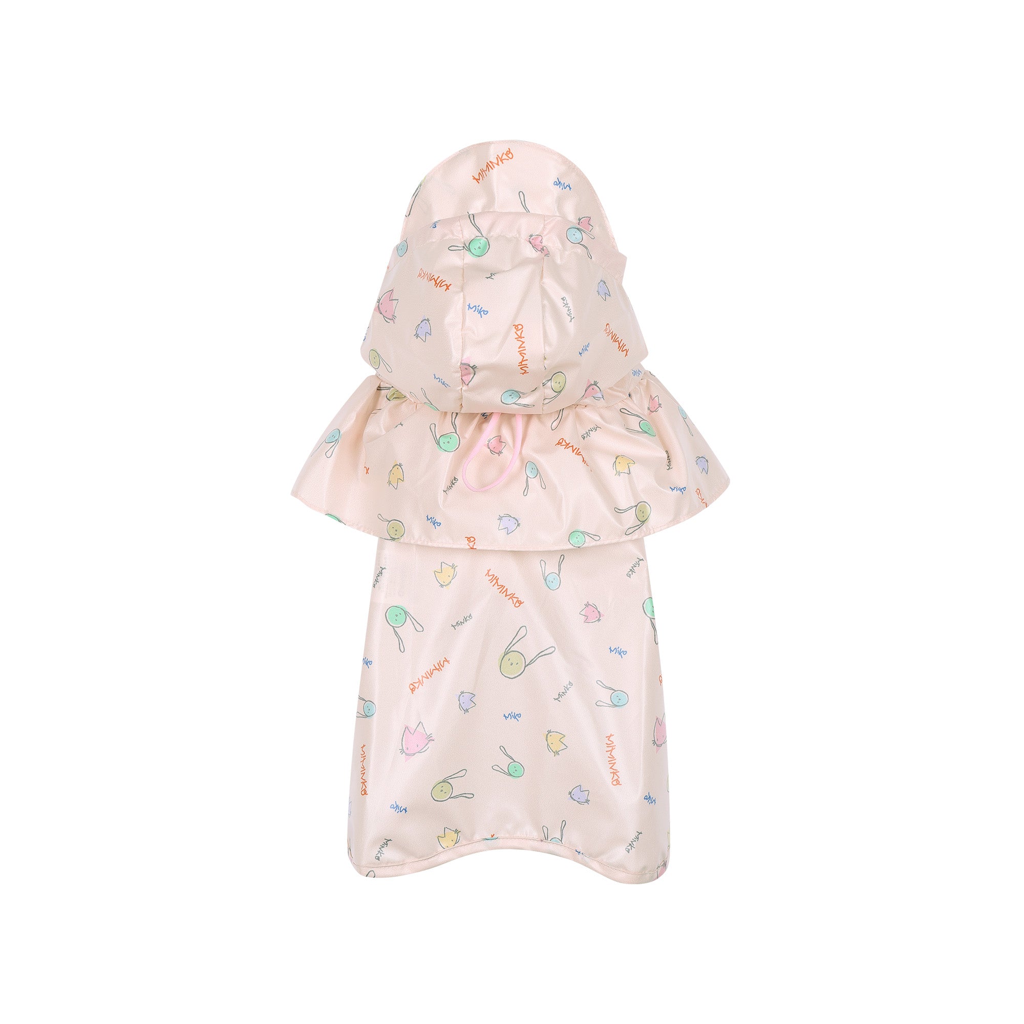 Sketch Pad Raincoat - Light Pink