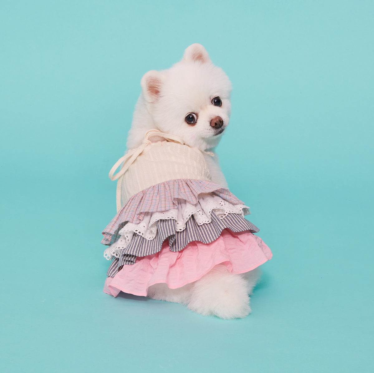 Boho Princess Dress - Pink