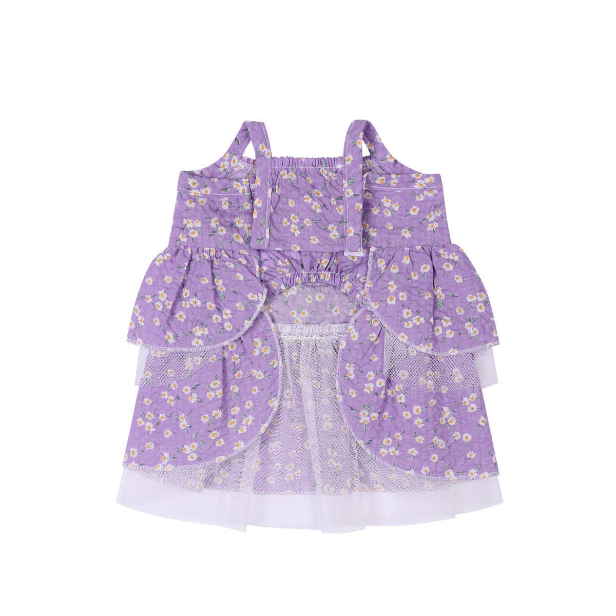 English Daisy Dress - Purple