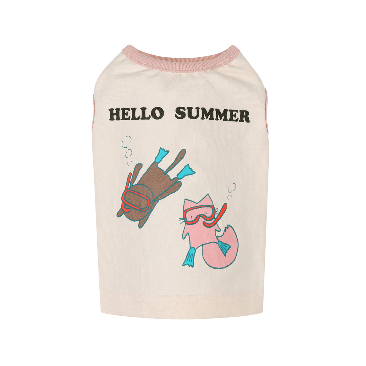 SUMMERS HERE TANK - Pink