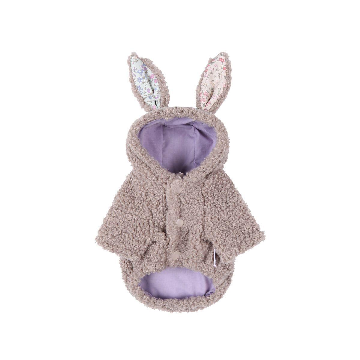 Rabbit Hood Jacket - Beige