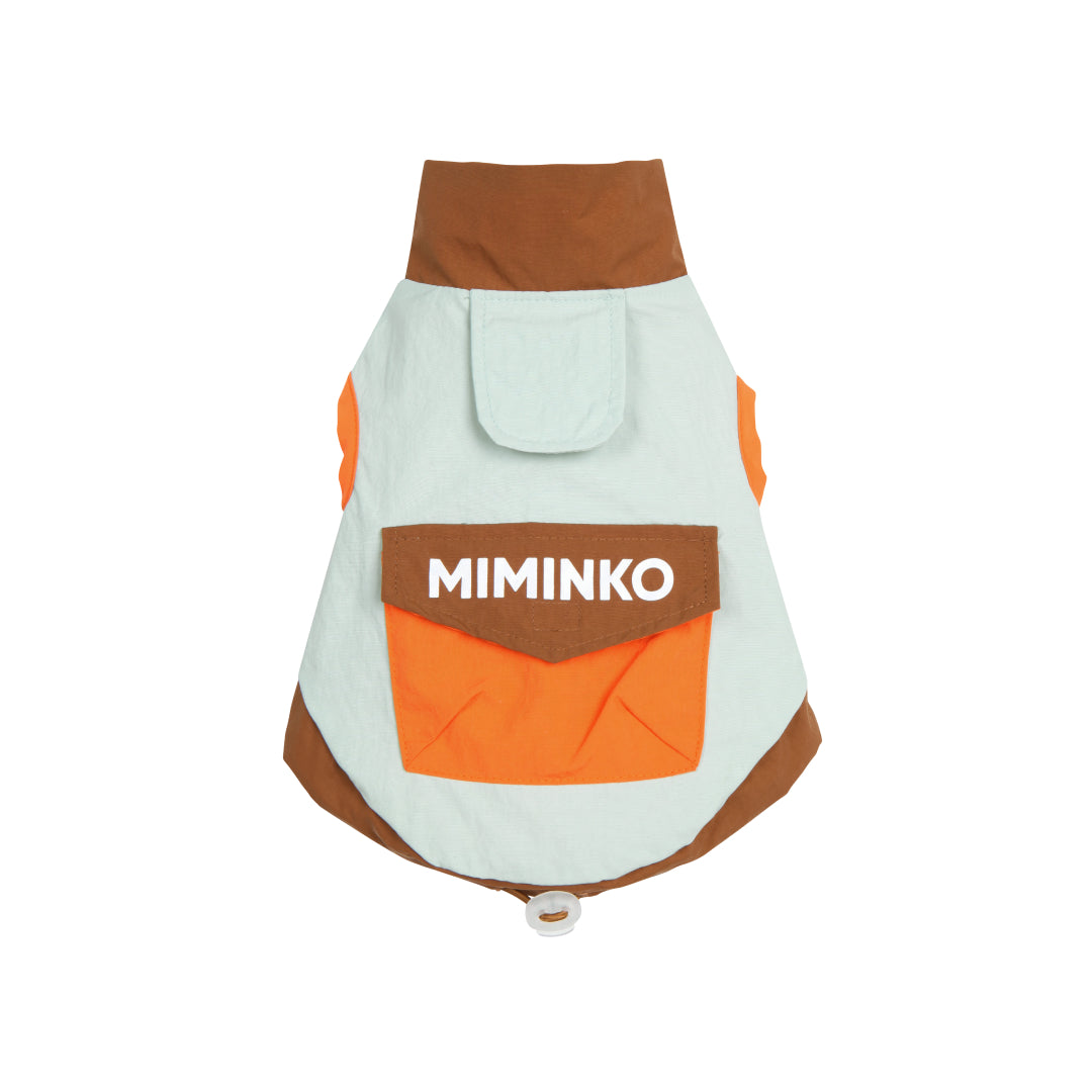 Camp Counselor Wind Breaker Vest - Mint