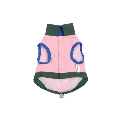 Camp Counselor Wind Breaker Vest - Pink