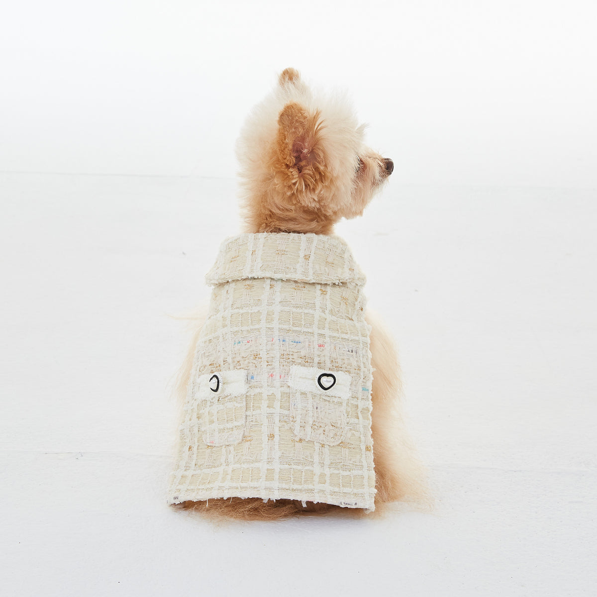 CoCo Tweed Dress - Ivory