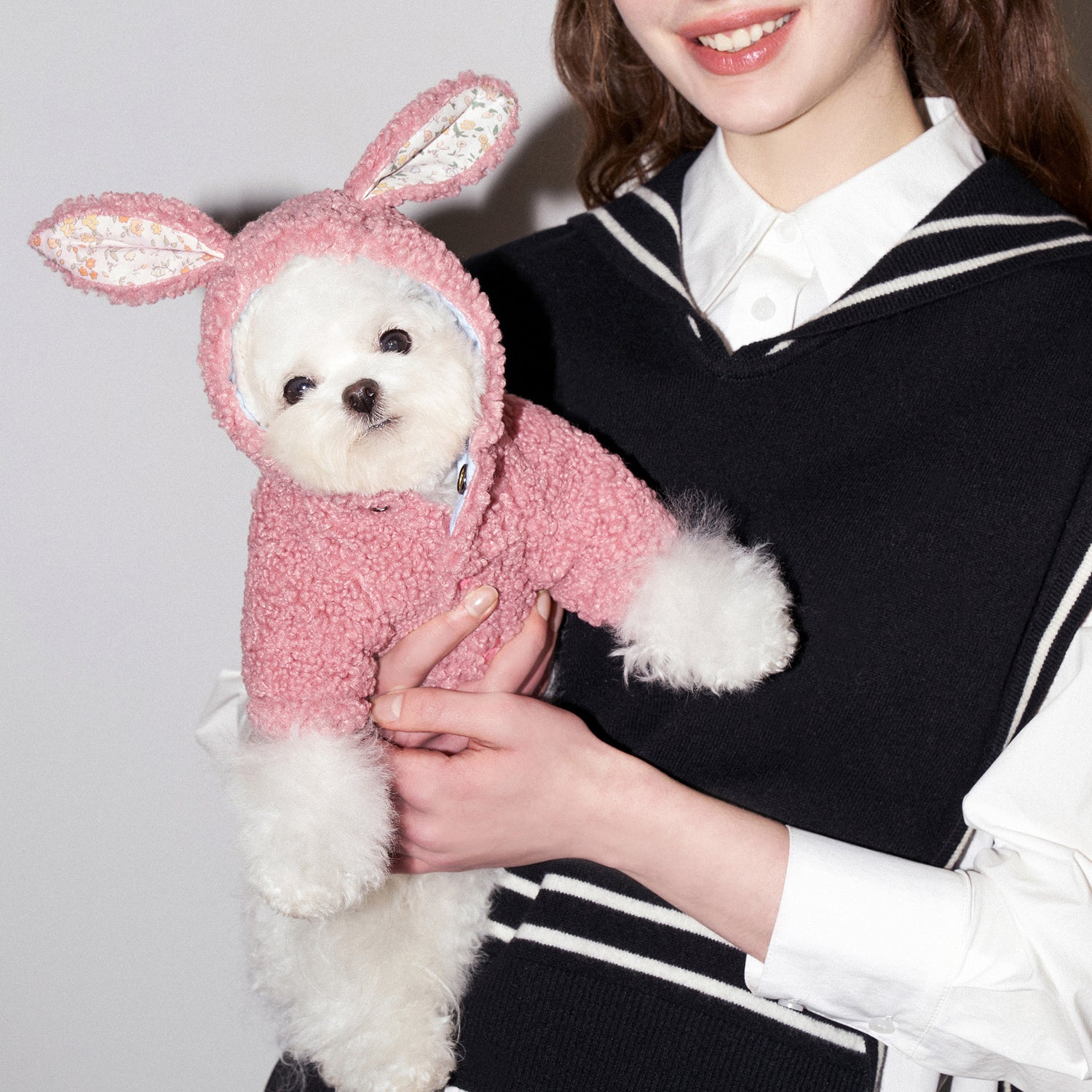 Rabbit Hood Jacket - Pink