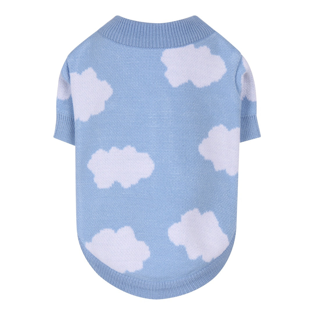 Cloud 9 Knit Cardigan - Sky Blue