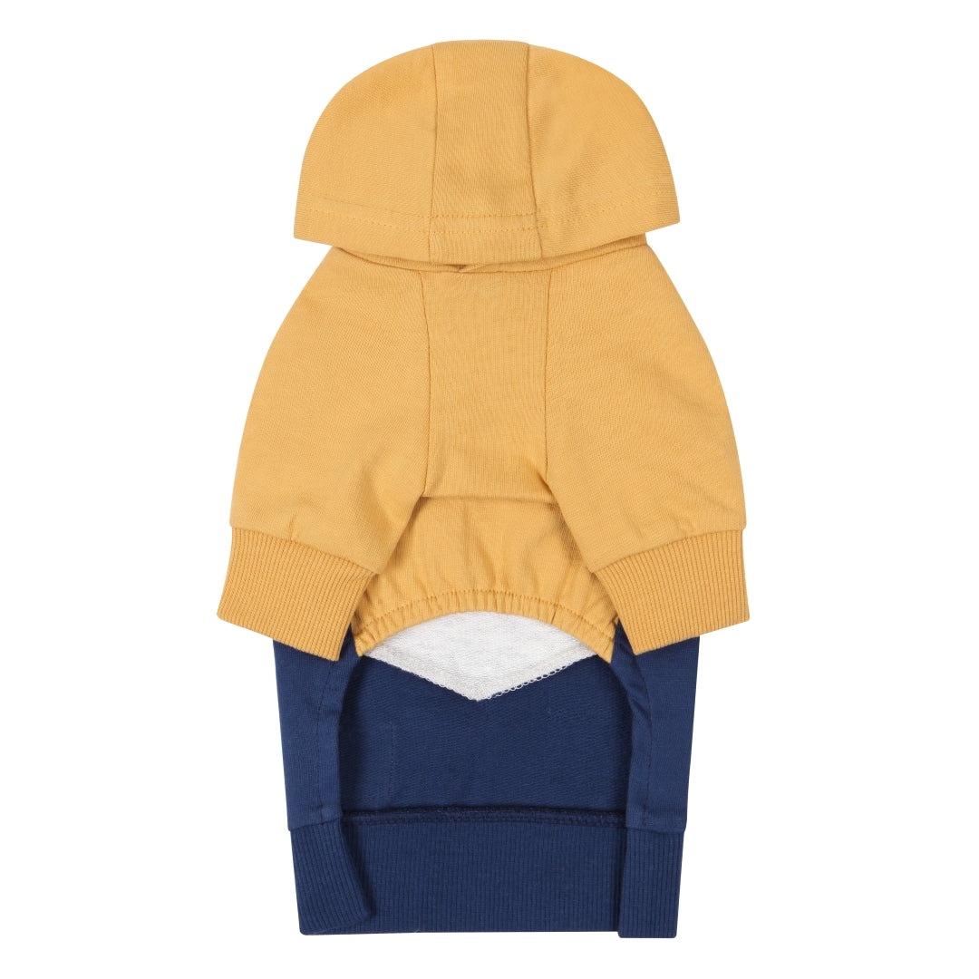 Sporty Hoodie - Contrasting Color – Yellow
