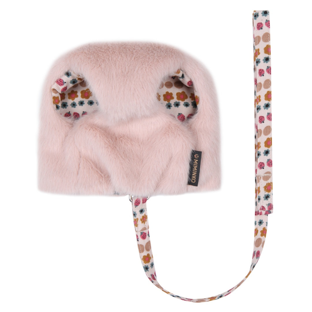 Lovely Fur Harness - Pink