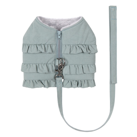 Cozy Fleece Lined Winter Harness - Cement