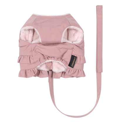 Cozy Fleece Lined Winter Harness - Pink