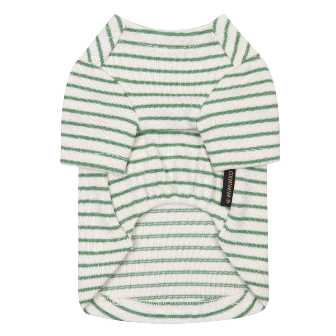 Stripe Honey Bee Sweatshirt - Green