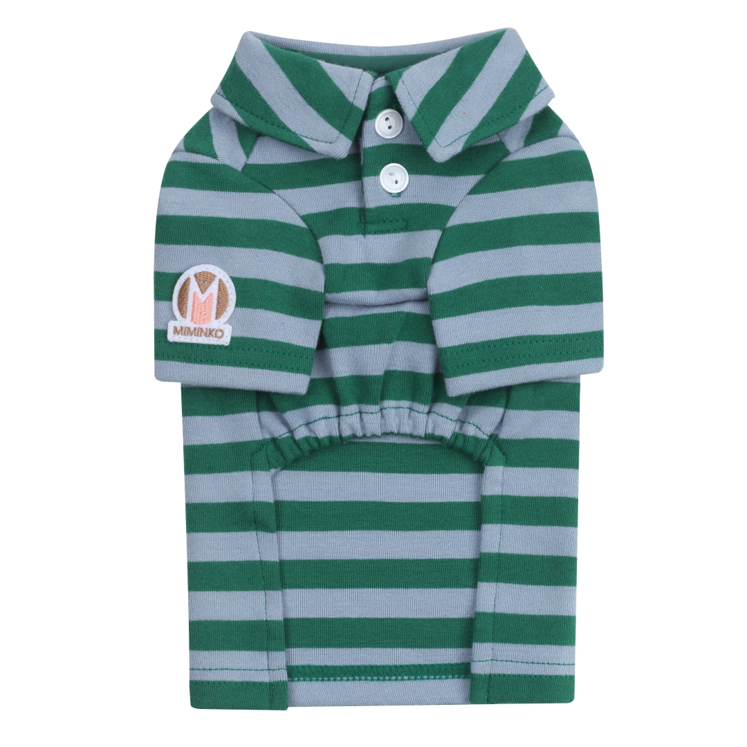 Striped PK Shirt - Green