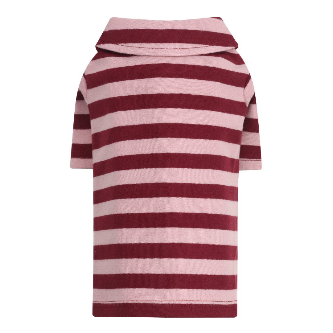 Striped PK Shirt - Wine