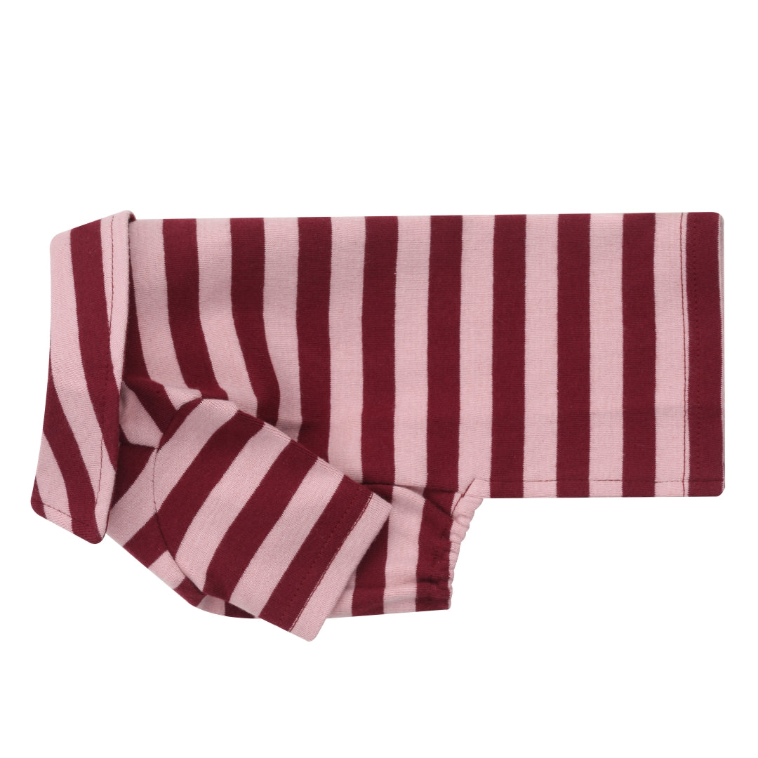 Striped PK Shirt - Wine